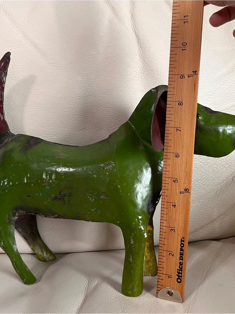 Handcrafted Metal Dog Figurines Set of 3 READ!